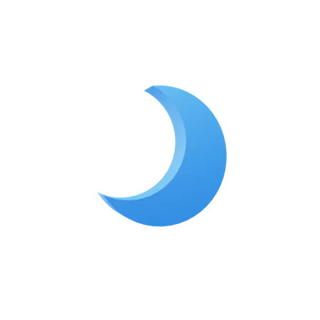 Luna  3D Icon