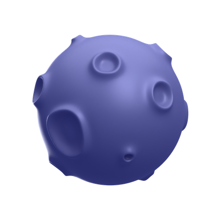 Luna  3D Icon