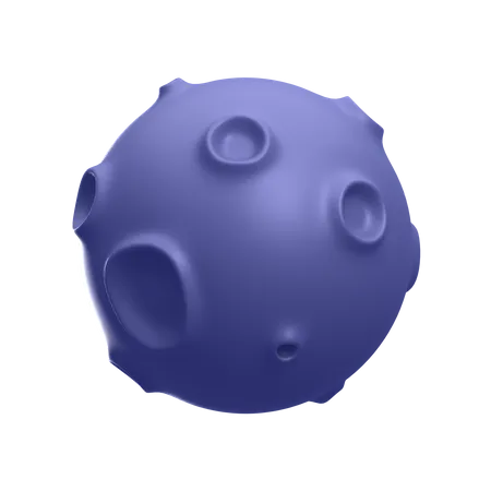 Luna  3D Icon