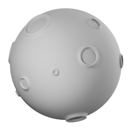 Luna  3D Icon