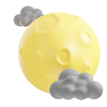 Luna  3D Icon