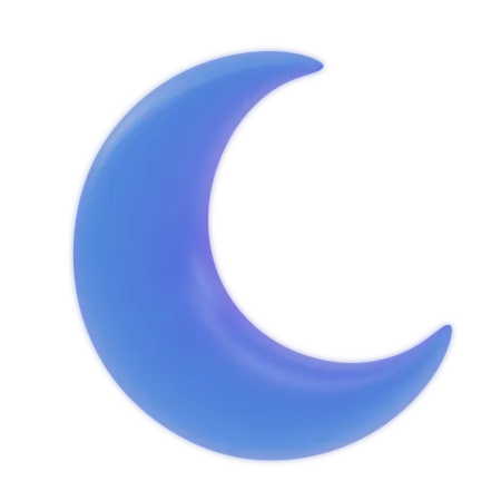 Luna  3D Icon