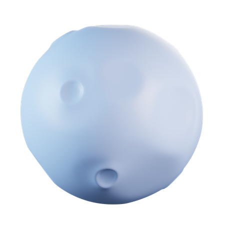 Luna  3D Icon