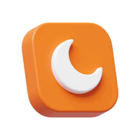 Luna  3D Icon