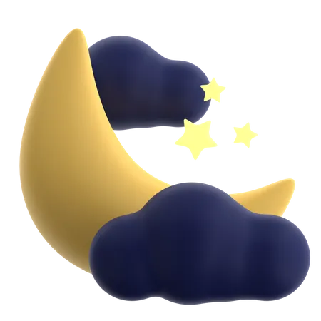Luna  3D Icon