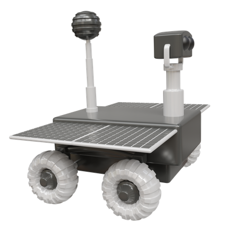 Lunar Rover  3D Icon