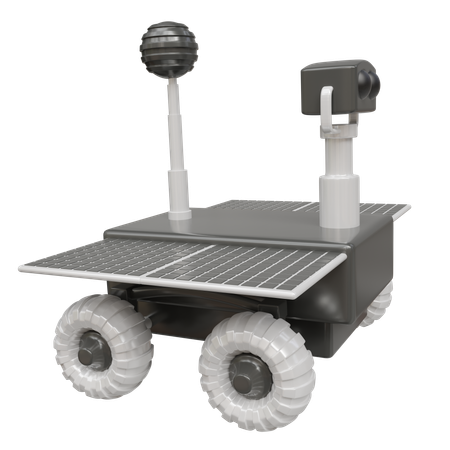 Lunar Rover  3D Icon