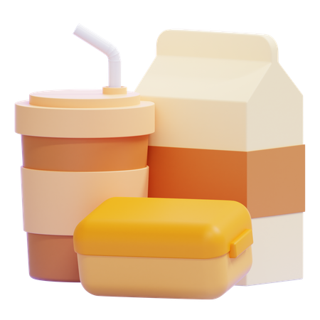 Lunch  3D Icon