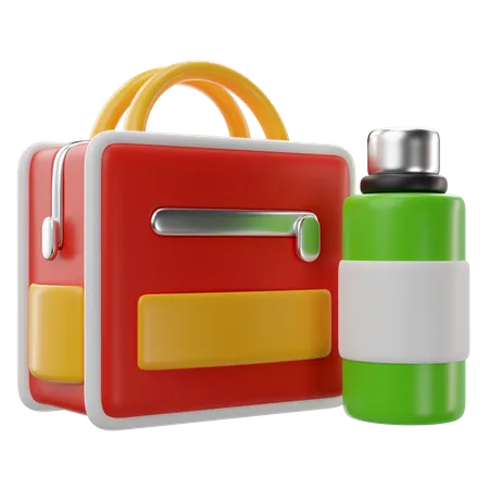 Lunch Box  3D Icon