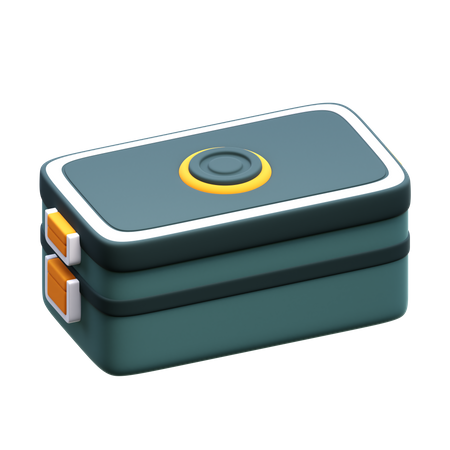 Lunch Box  3D Icon