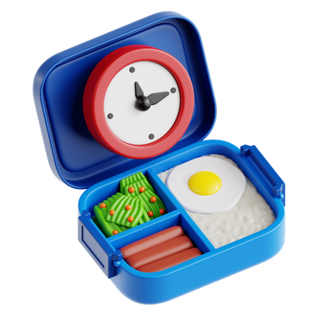 Lunch Time  3D Icon