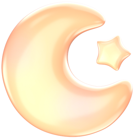 Lune  3D Icon