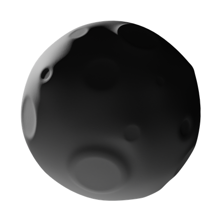 Lune  3D Illustration