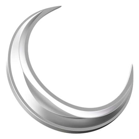 Lune d'argent  3D Icon