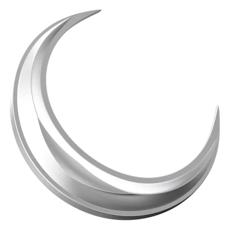 Lune d'argent  3D Icon