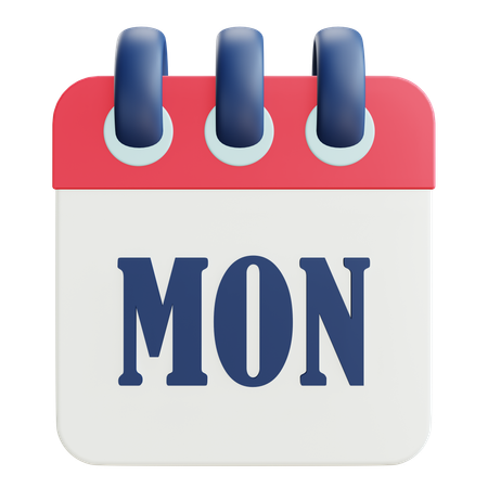 Lunes  3D Icon
