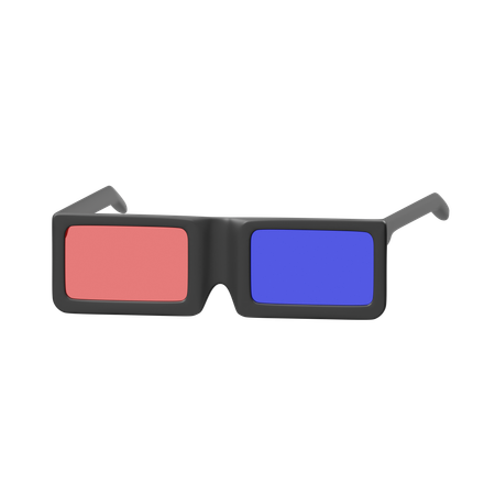 Lunettes 3D  3D Icon