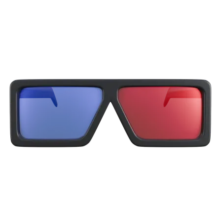 Lunettes 3D  3D Icon