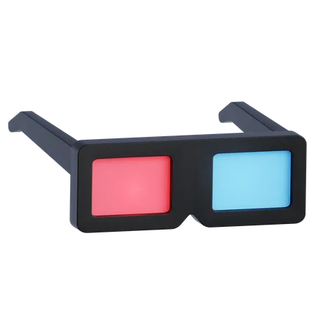 Lunettes 3D  3D Icon