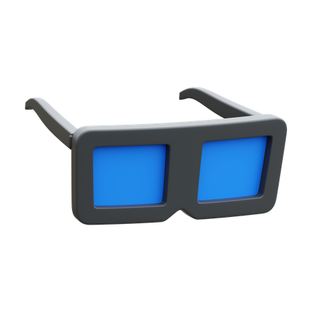 Lunettes 3D  3D Icon