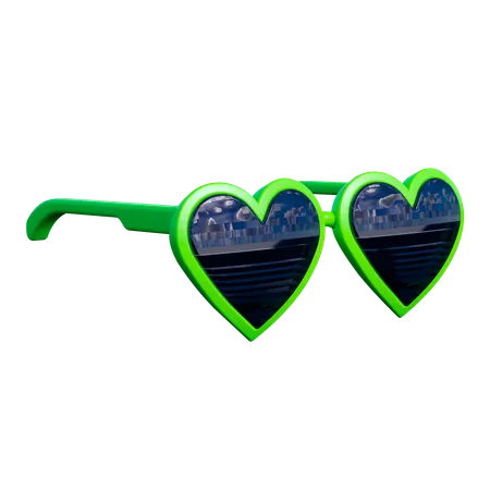 Lunettes d'amour  3D Icon