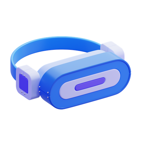 Lunettes de réalité virtuelle  3D Illustration