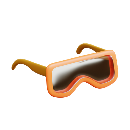 Lunettes de protection  3D Icon