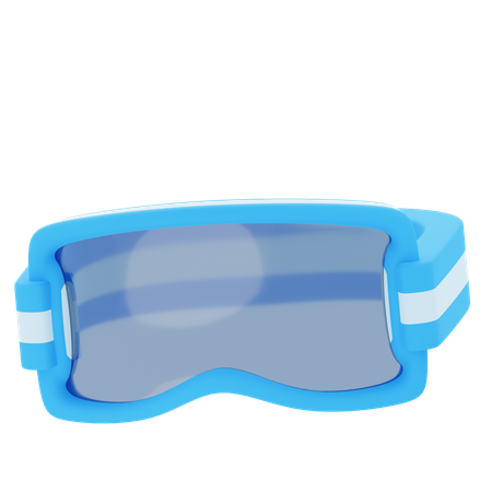 Masque de ski  3D Icon