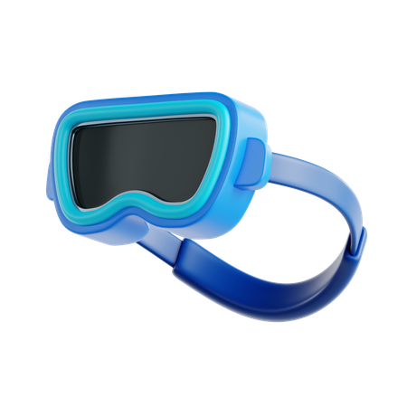 Lunettes de ski  3D Icon