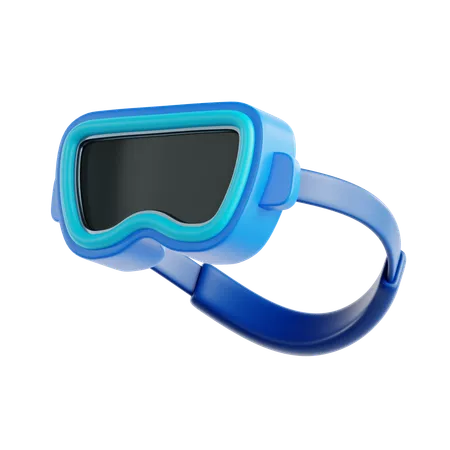 Lunettes de ski  3D Icon