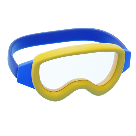 Lunettes de ski  3D Icon