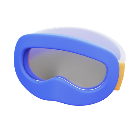 Des lunettes de ski  3D Icon