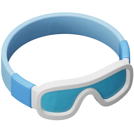 Des lunettes de ski  3D Icon