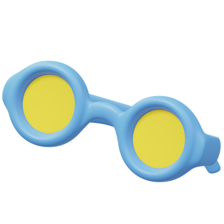 Des lunettes de soleil  3D Illustration