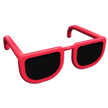 Des lunettes de soleil  3D Illustration