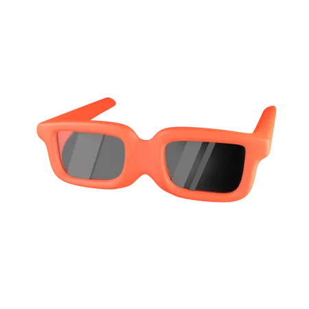 Des lunettes de soleil  3D Illustration