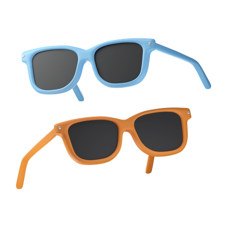 Des lunettes de soleil  3D Icon