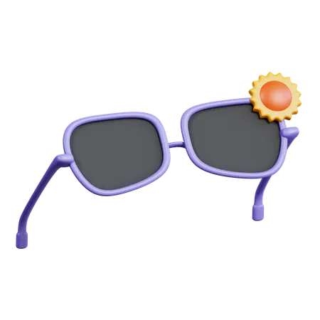 Des lunettes de soleil  3D Icon