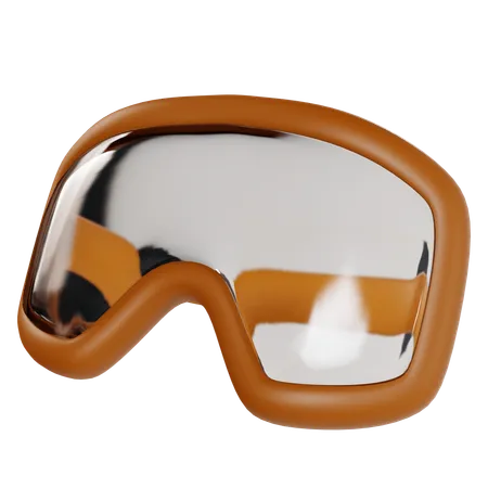 Lunettes de sports d'hiver  3D Icon