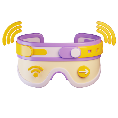 Lunettes intelligentes  3D Icon