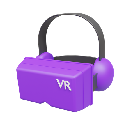 Lunettes VR  3D Icon