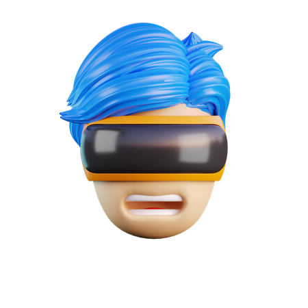 Lunettes de réalité virtuelle  3D Icon