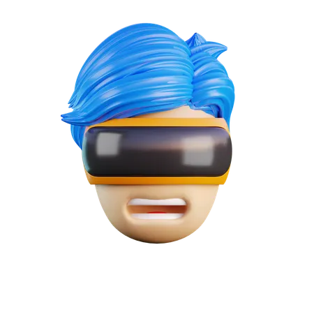 Lunettes de réalité virtuelle  3D Icon