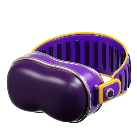 Lunettes VR  3D Icon