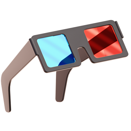 Lunettes VR  3D Icon