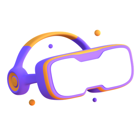 Lunettes VR  3D Icon