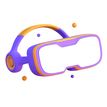 Lunettes VR  3D Icon