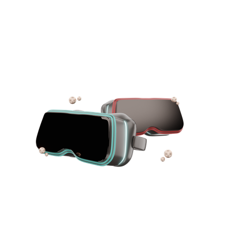 Lunettes VR  3D Icon