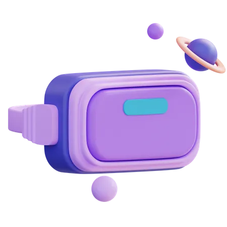 Lunettes VR  3D Icon