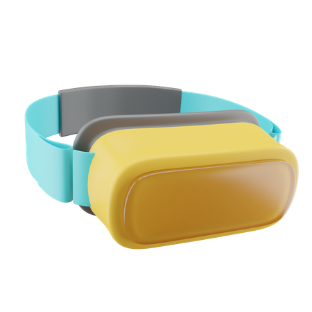 Lunettes VR  3D Icon